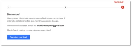 Bienvenue sur Gmail