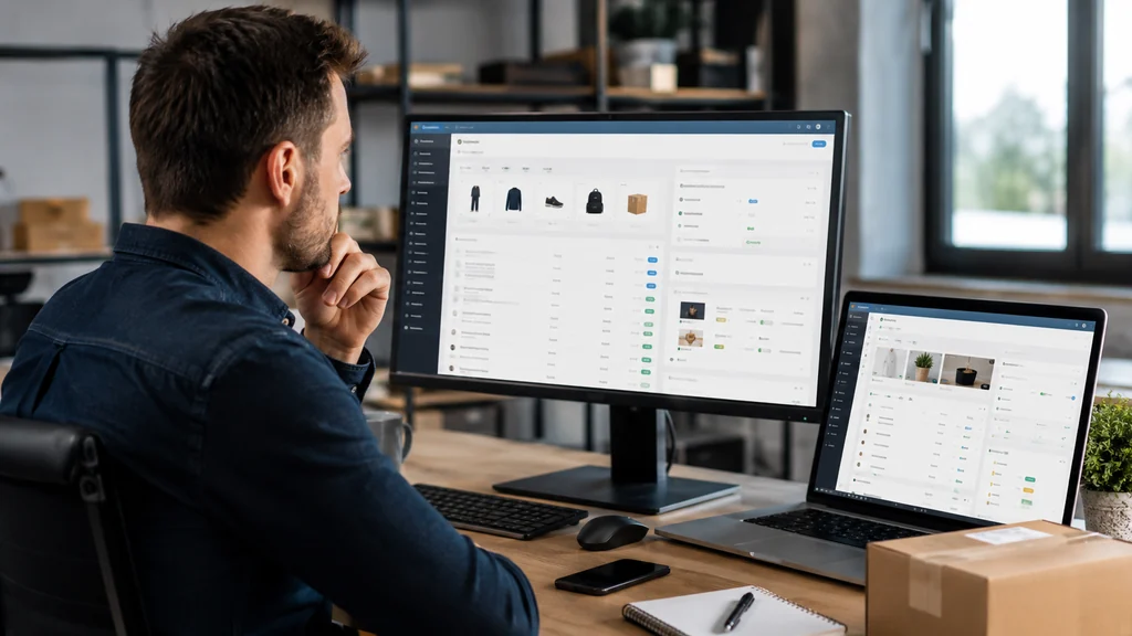 Entrepreneur comparant PrestaShop et WordPress pour choisir le meilleur CMS e-commerce