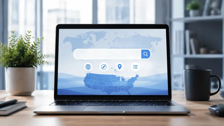 Résultats de recherche Google configurés pour la région États-Unis
